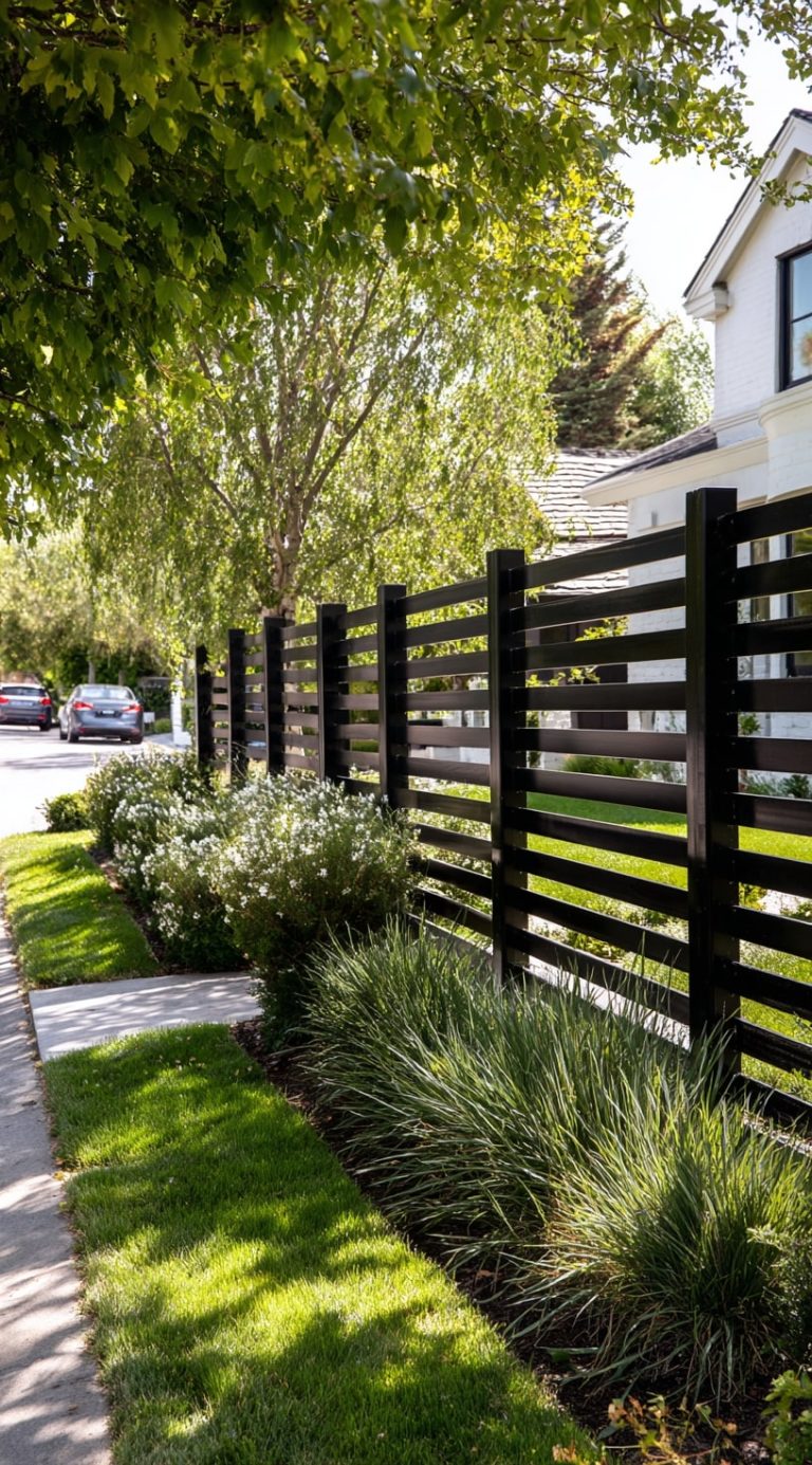Fence Sample 18+ Stylish Modern Fence Designs You Can Copy 2025!
