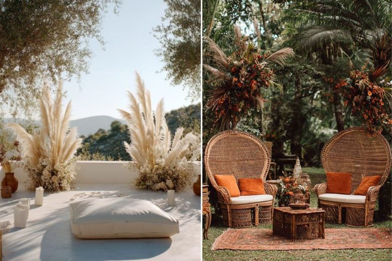 15 Romantic Outdoor Wedding Stage Design Ideas